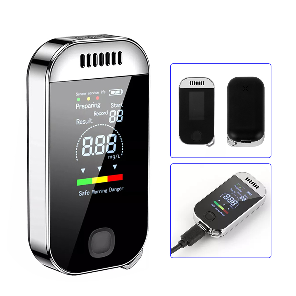 Portable LCD Digital Breath-Alcohol Tester Breathalyser Self Analyzer