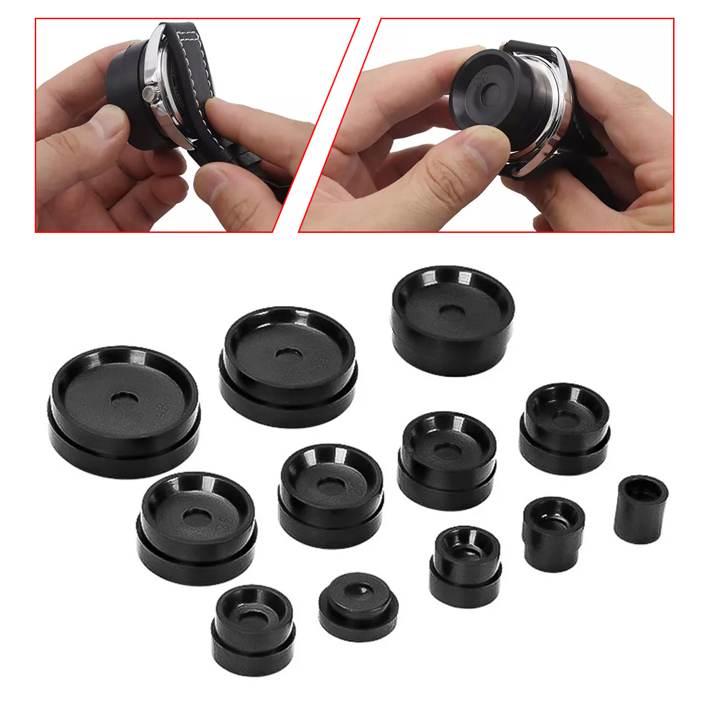 Watch Case Repair Tool Kit Useful Watch Back Press Tool Kit with 21Pcs Fitting Dies