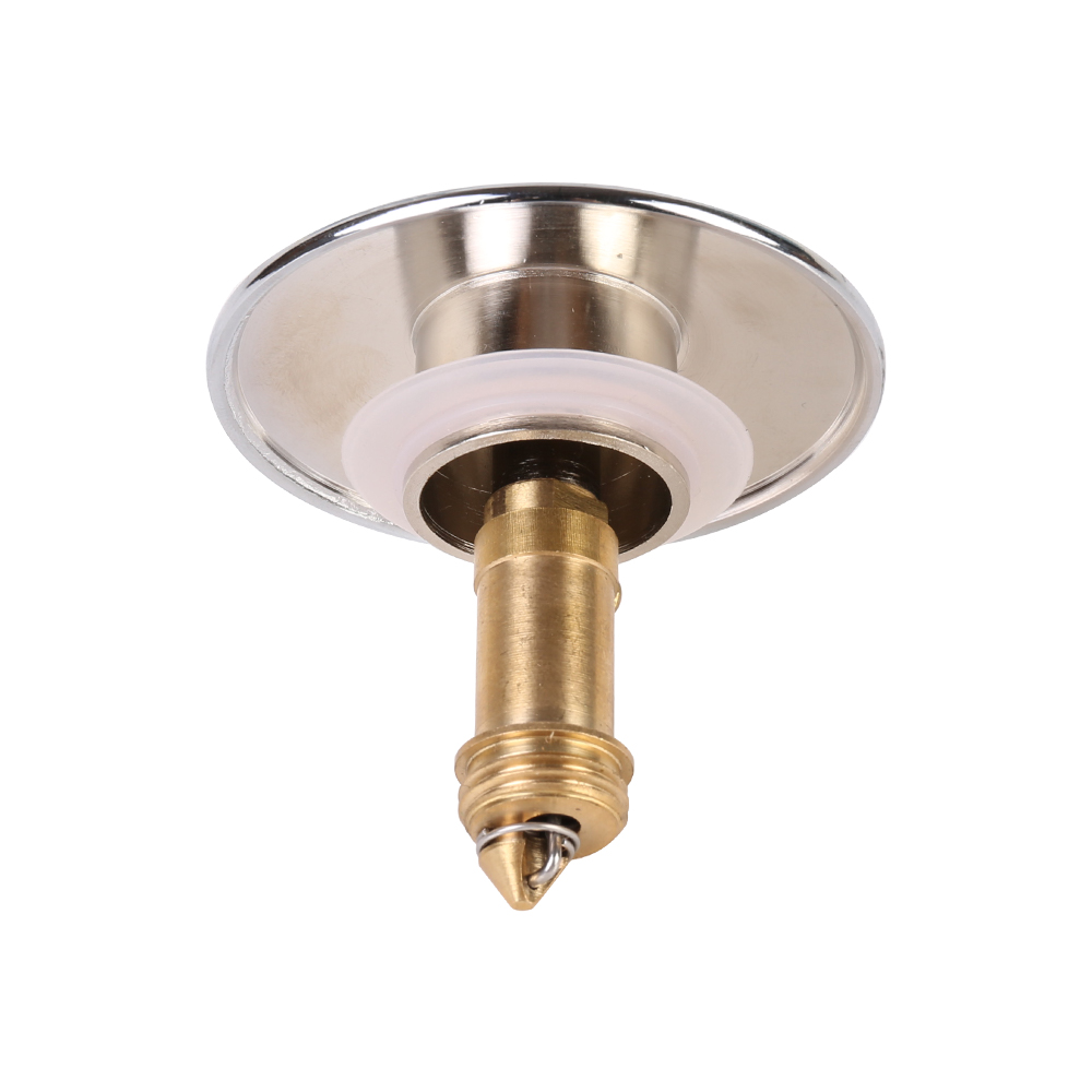 Pop Up Basin Sink 66mm Push Button Push Drain Stopper Plugs Click Clack Plug Bolt