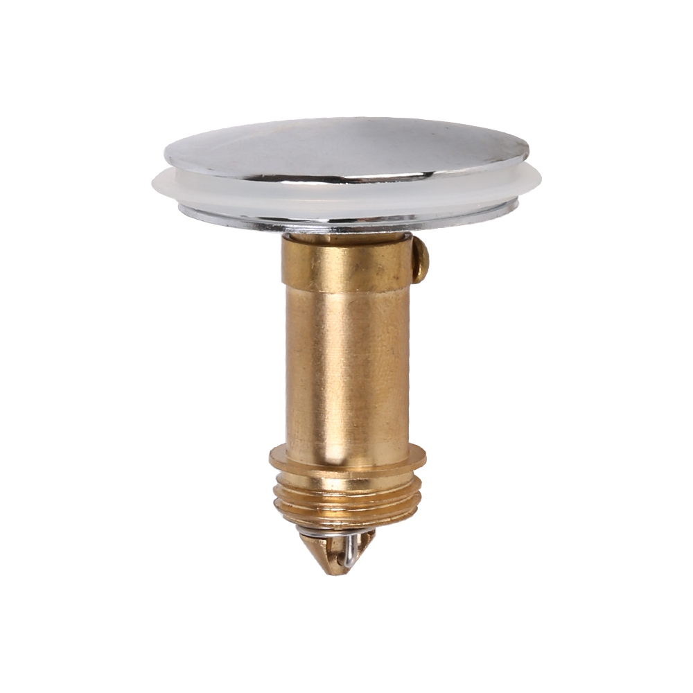 Pop Up Basin Sink 38mm Push Button Push Drain Stopper Plugs Click Clack Plug Bolt