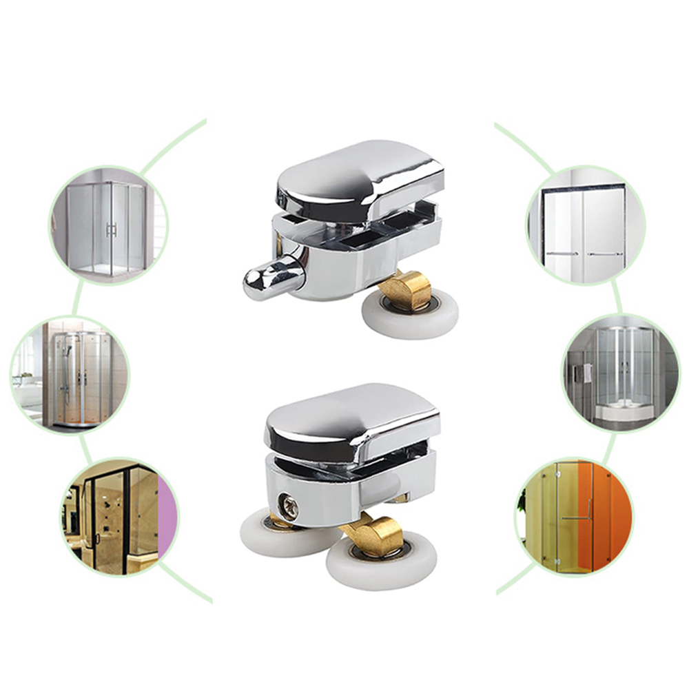 8 Pcs Shower Door Rollers 25mm Replacement Sliding Shower Door Runners Wheels