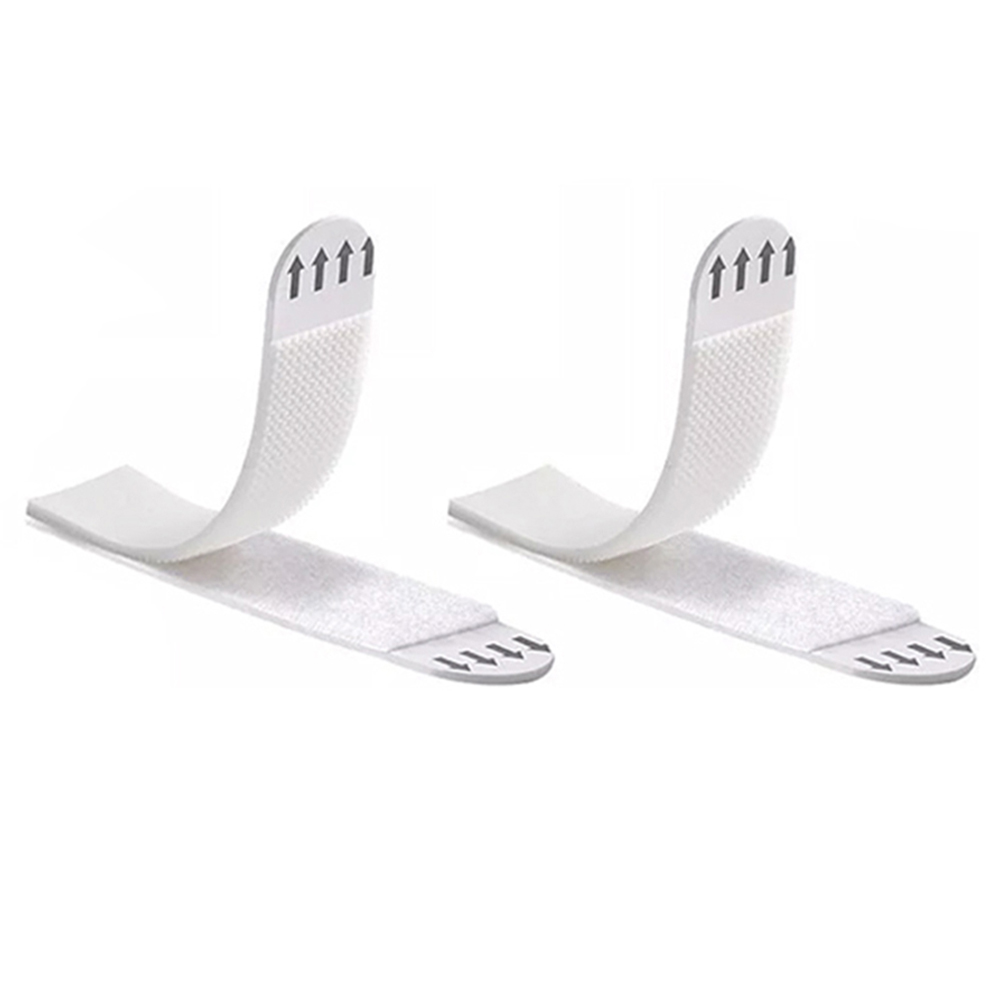 30 Pairs Double Side Hook Loop Mounting Tapes Damage Free Removable Wall Tape Adhesive Picture Hanging Strips