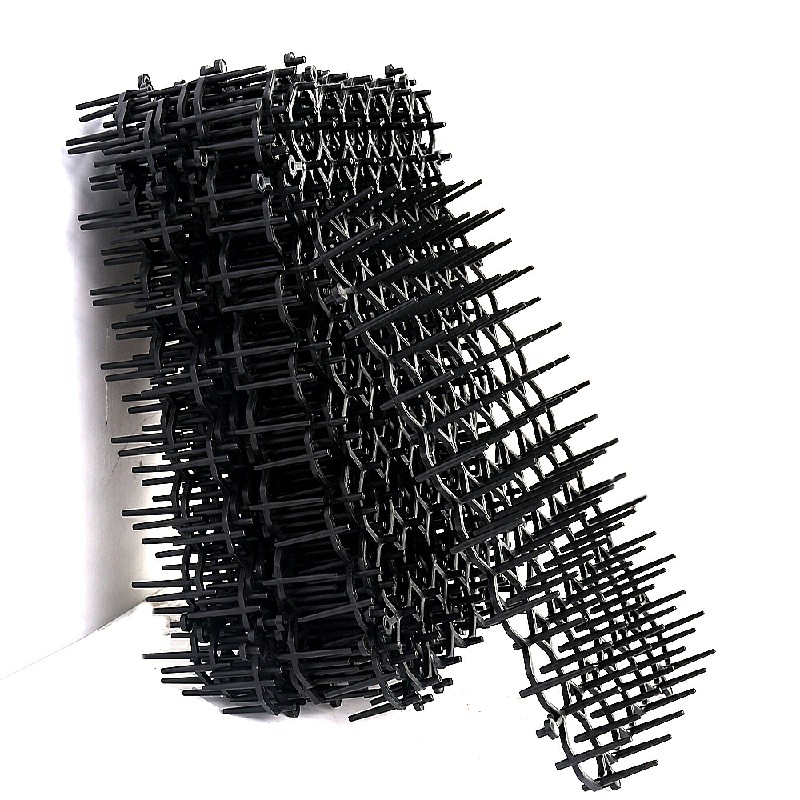 12pcs Spiked Prickle Strip Cat Scat Mat Deterrent Mat Dig Stopper