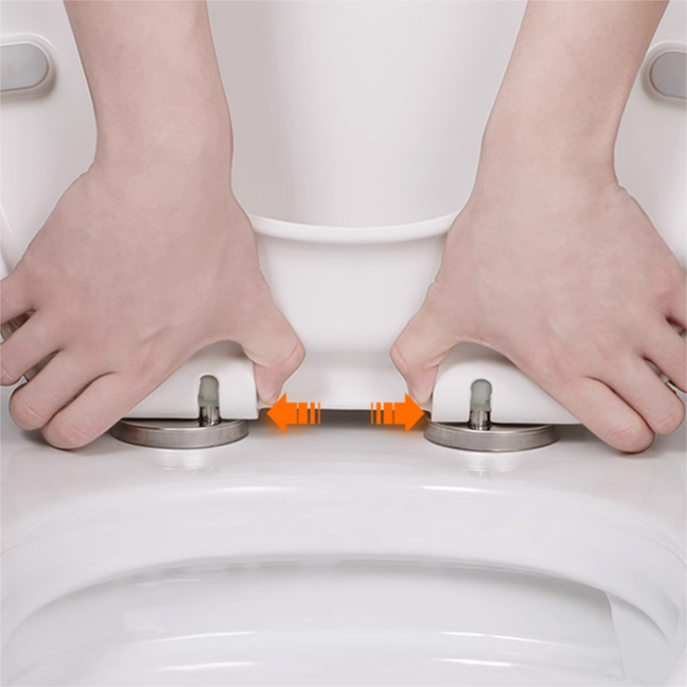 4pcs Quick Release Hinges Quality Top Fix WC Toilet Seat Hinge Fittings Hinges