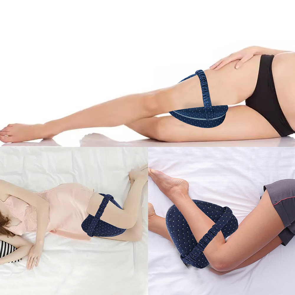 Leg Pillow Side Sleeping Leg Pillow for Alignment Relieves Hip Pain Sciatica