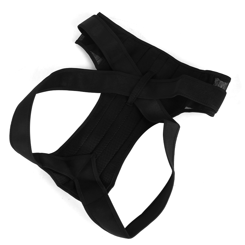 Adjustable Back Support Brace for Posture Alignment L