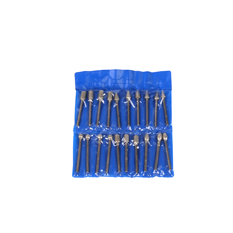 20pcs Burr Tool Kit 1/8 Inch Shank Bits