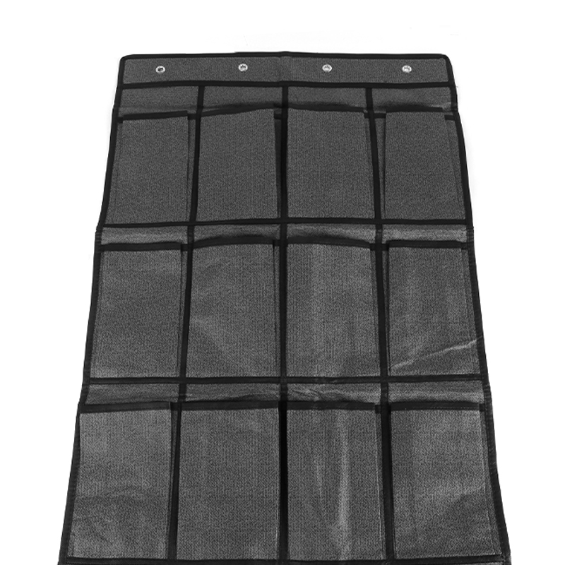 24 Pocket Hanging Shoe Storage Rack Over Door Organizer