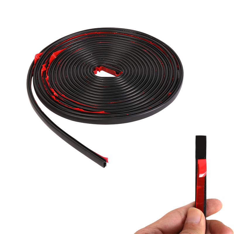 6M Rubber Foam Weatherstrip Tape Adhesive Draught Excluder