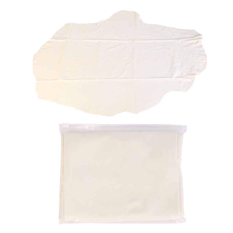 Natural Suede Leather Car Cleaning Towel Large Size Drying Cloth Gifts