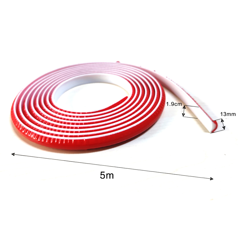 Self-adhesive Wall Triangle Trims 19mm x 13mm 5m White