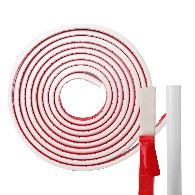 Self-Adhesive Wall Corner Molding Ceiling Edge Skirting Strip 27mm x 20mm 3m White