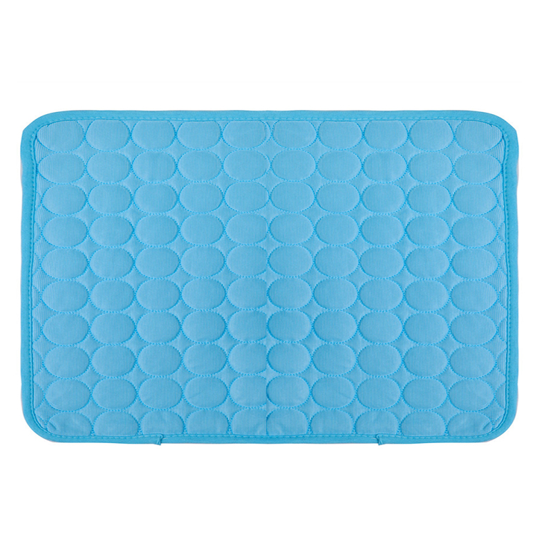 Pet Cooling Mat for Summer Heat Relief Pad for Dogs Cats 100x70cm XL Blue