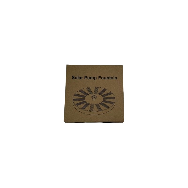 Solar Water Fountain Floating Pump Birdbath Home Pool Garden Decor Outdoor