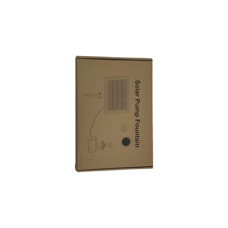 7W 11 Nozzles Solar Powered Fountain Coloured LED Water Pump Garden