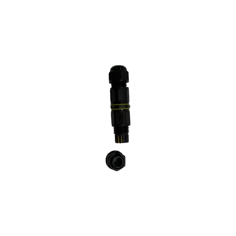 Junction Box Waterproof Cable Connector 2-core Connector for Max 5.5mm to 7.5 mm Cable Diameter
