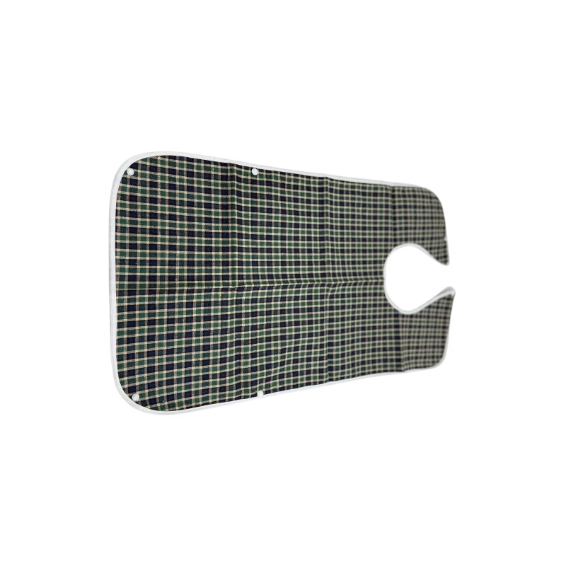 Mealtime Bib Clothing Protector Waterproof Large Apron Green