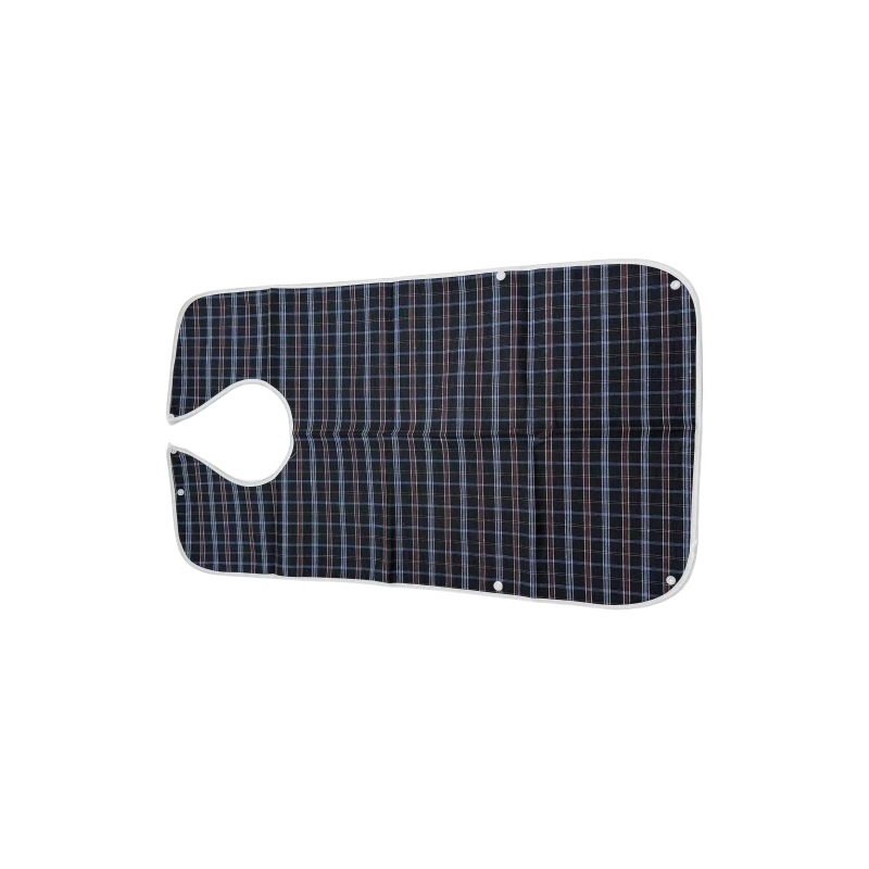 Mealtime Bib Clothing Protector Waterproof Large Apron Blue