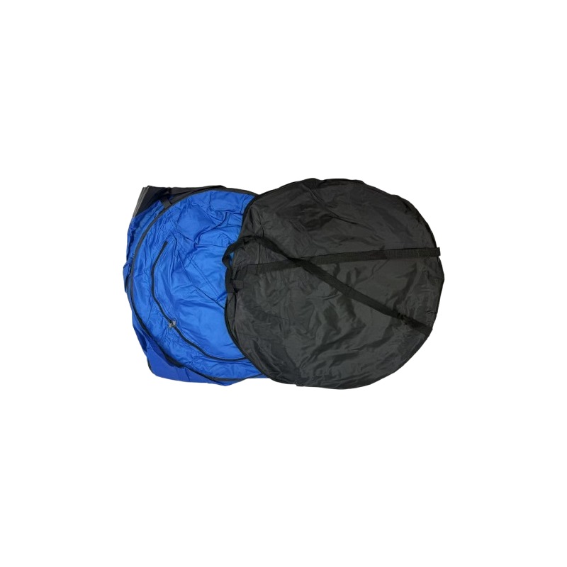 Pop-Up Outdoor Toilet Shower Changing Tent with Carry Bag for Camping Travel Blue