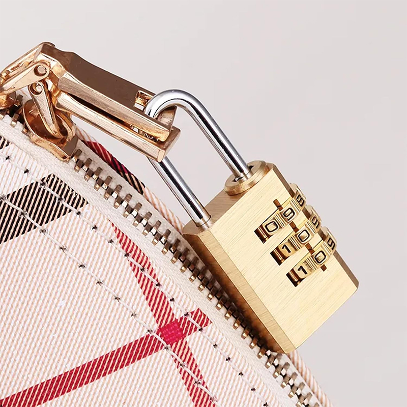 Waterproof Combination Padlock Coded Resettable Password Lock Home Use