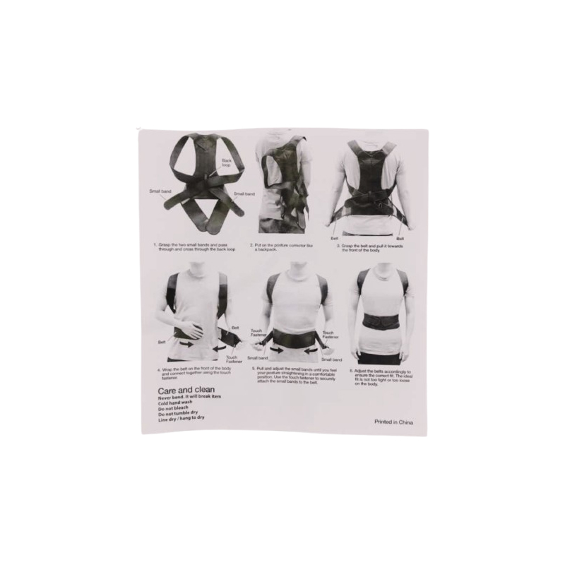 Adjustable Brace Orthosis Support Shoulder Posture Corrector Corset Back Lumbar Slouch 2XL