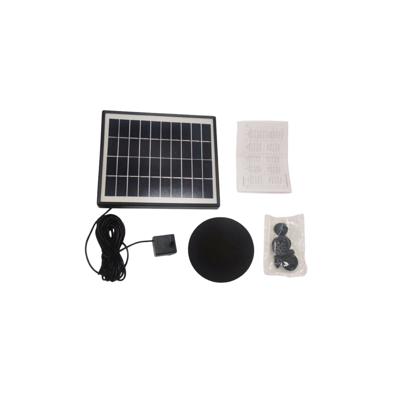 5W Solar Powered Water Pump 400L/H Fountain for Garden ish Tank Aquarium