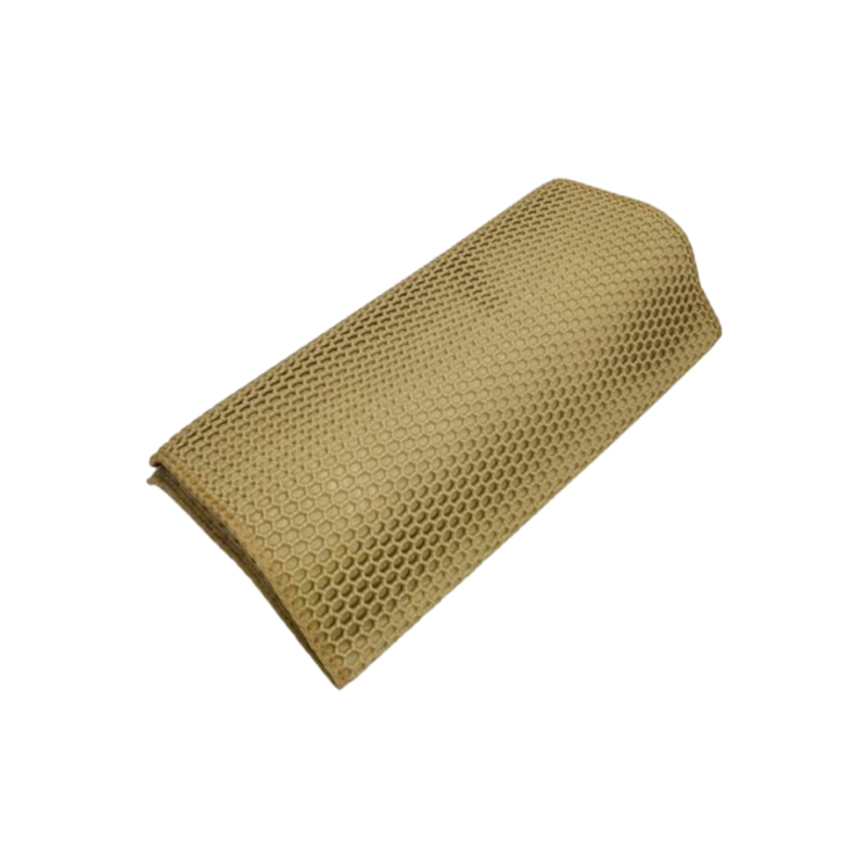 Double-Layer Non-Slip Cat Litter Mat Washable Paw Cleaner Litter Trapper Khaki