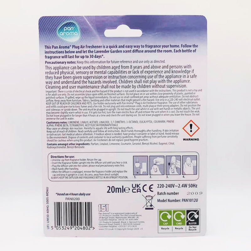 Wild Berries Air Freshener Plug Unit With Scented Fragrance Refill Plug In Gifts