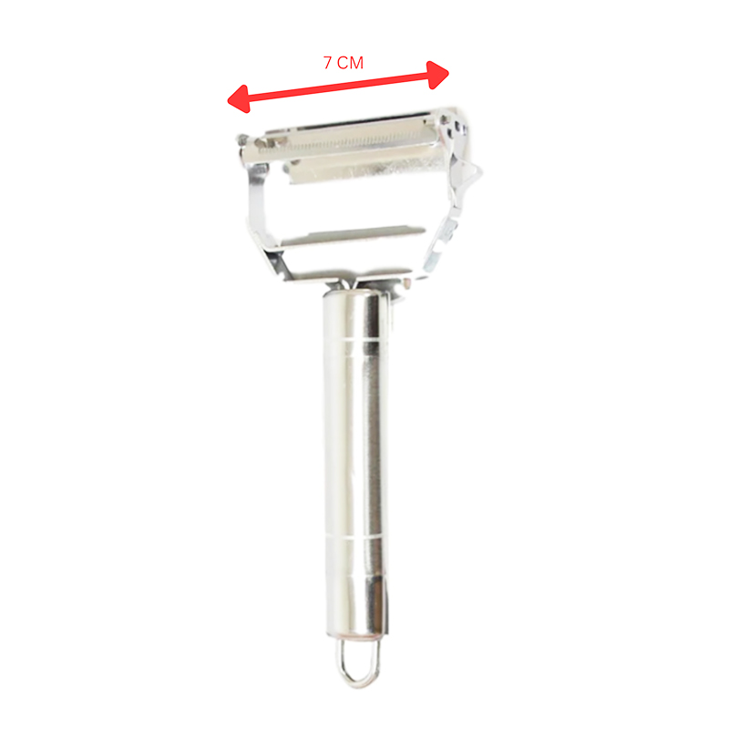 Food Peeler Stainless Steel Peeler for Kitchen Food Dinner Prep 7cm x 17cm