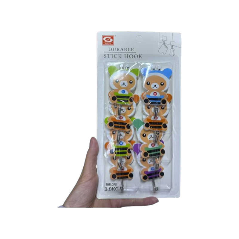 Heavy Duty Hooks Adhesive Multi Hooks Sticky for Hanging