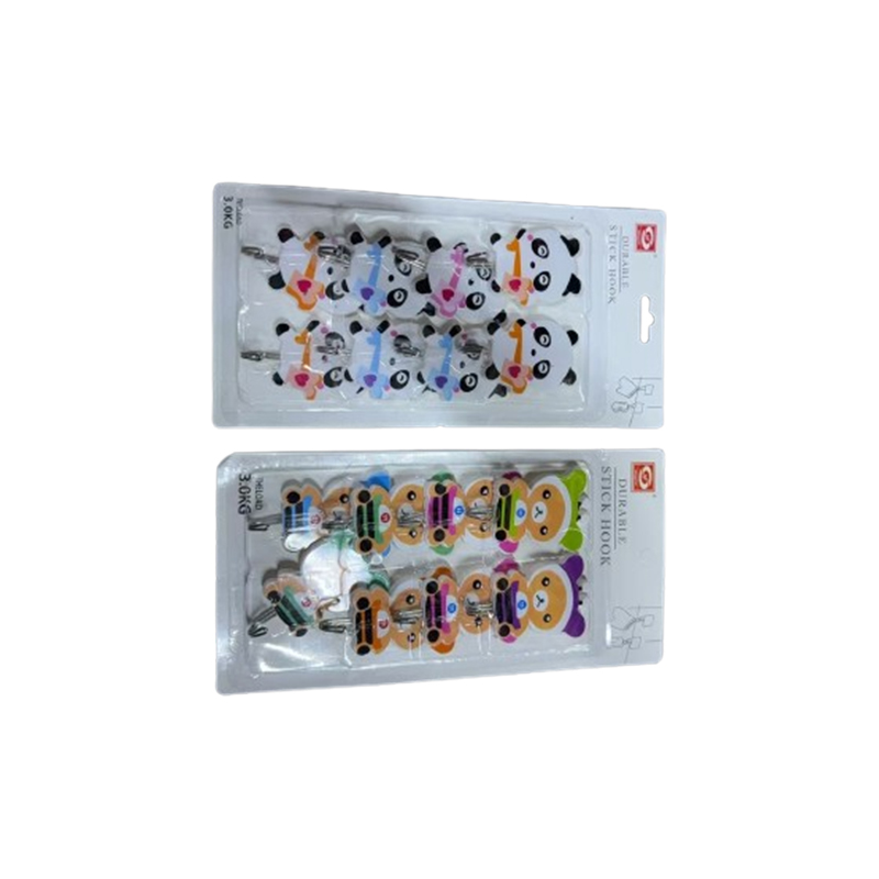 Heavy Duty Hooks Adhesive Multi Hooks Sticky for Hanging