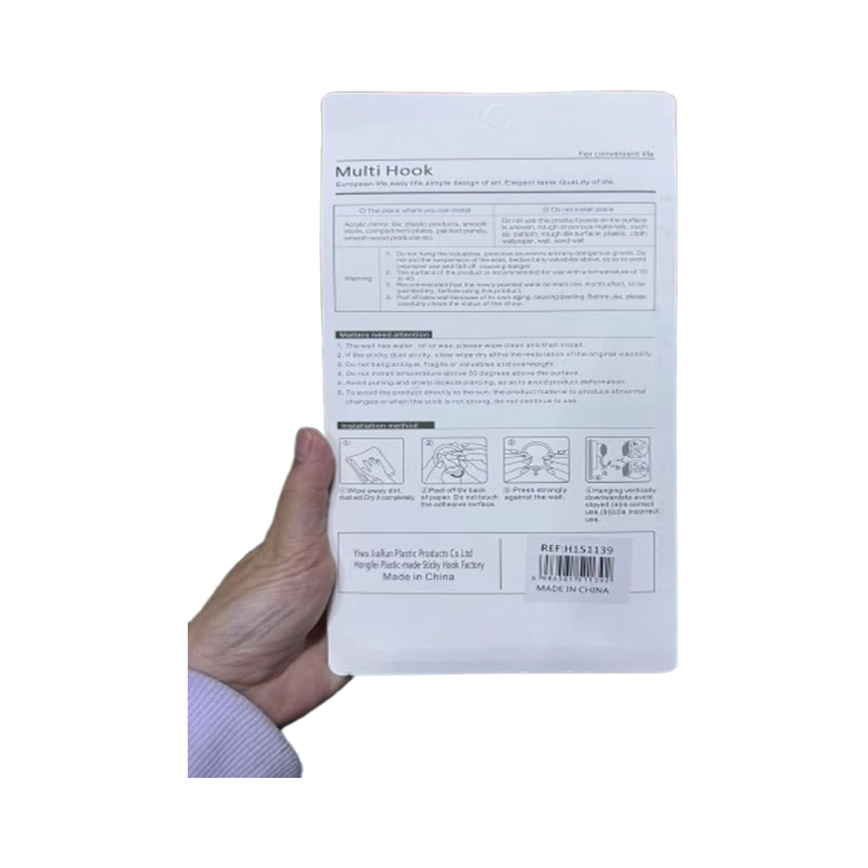 Heavy Duty Hooks Adhesive Multi Hooks Sticky for Hanging