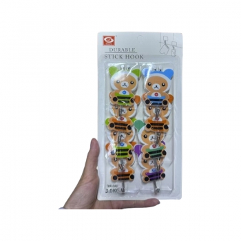 Heavy Duty Hooks Adhesive Multi Hooks Sticky for Hanging