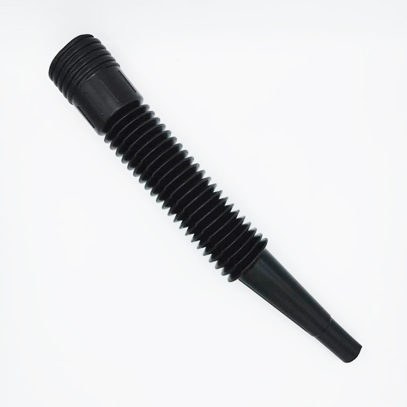 Large Flexible Neck Detachable Black Oil Funnel for Car Petrol Diesel Use