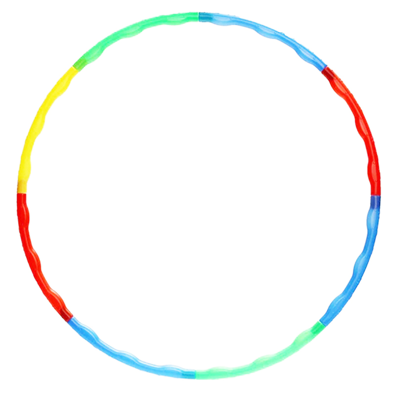 Plastic Hoola Hoop Collapsible Exercise Hoop for Kids Toy Fitness