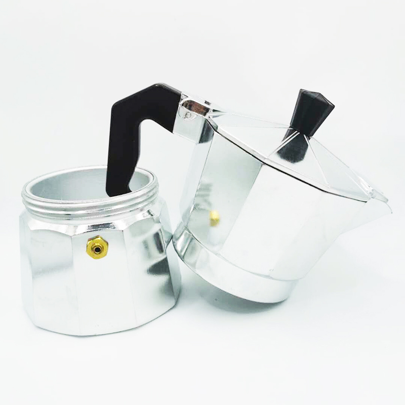 Moka Coffee Maker Pot Coffee Percolator Octagonal 3 Cups Gifts