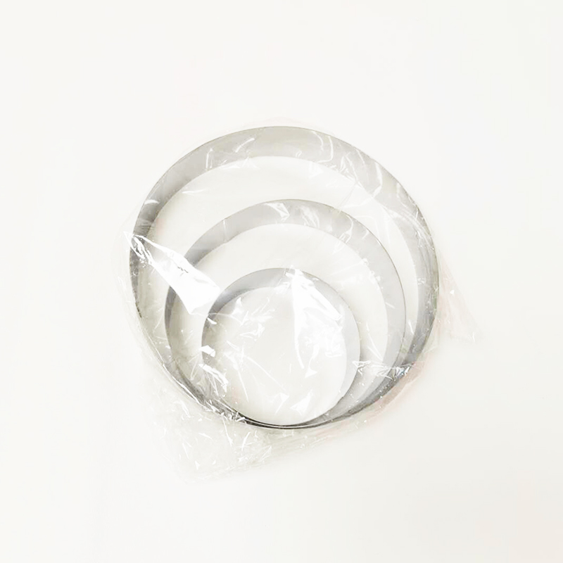 3PCS Stainless Steel Baking Ring Mould Kitchen Tool Round