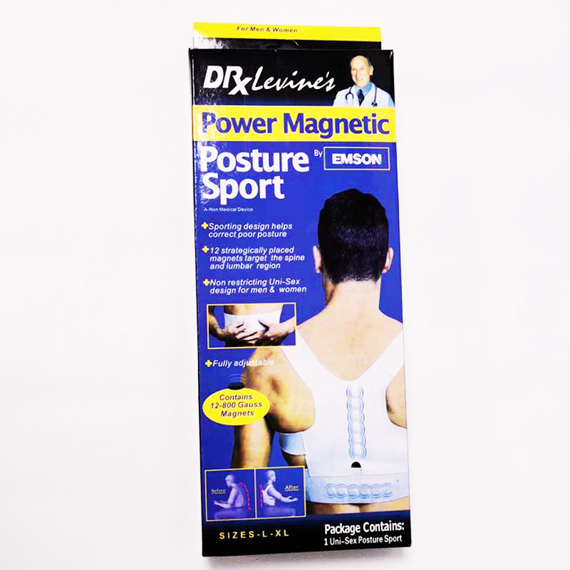Fully Adjustable Vest Power Magnetic Posture Braces Straighten Belt