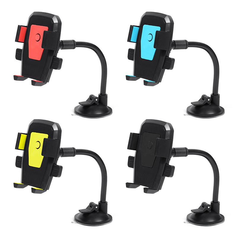 Car Window Suction Cup Mobile Phone Holder Random Colour