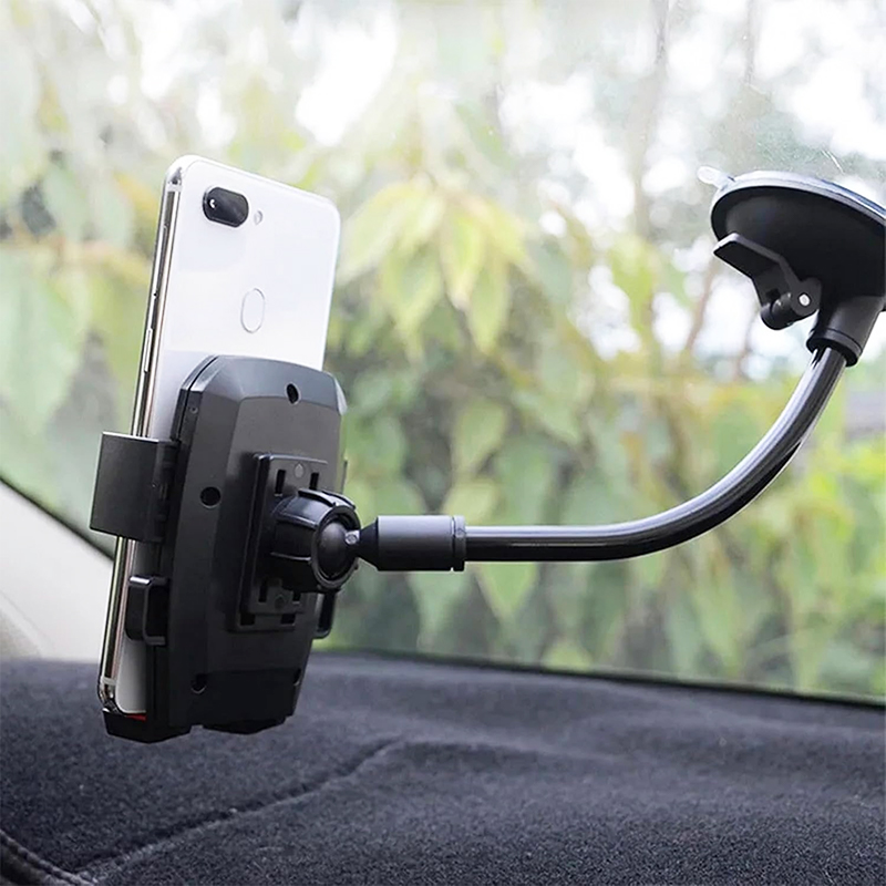 Car Window Suction Cup Mobile Phone Holder Random Colour