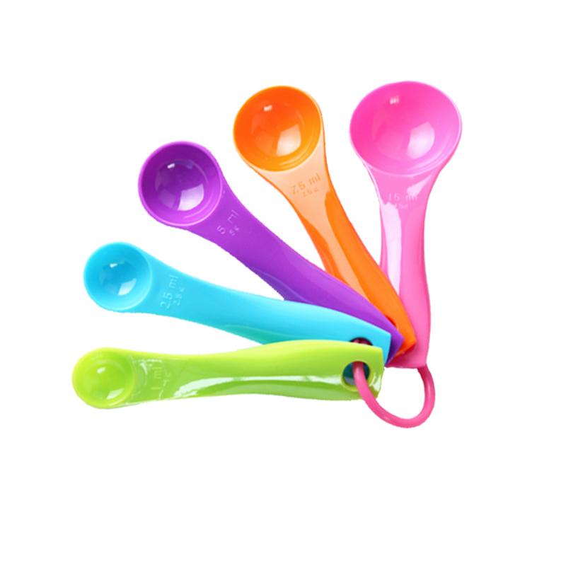 5PCS Colorful Measuring Spoon Set for Kitchen