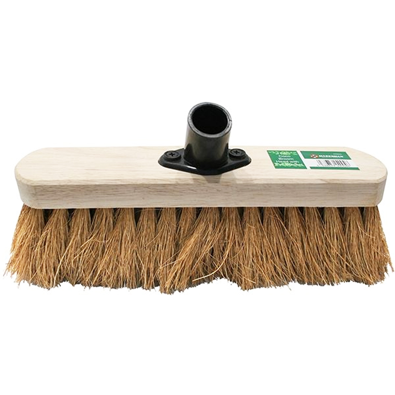 10 Inch Garden Broom Head Sweeping Bristle Brush Replacement