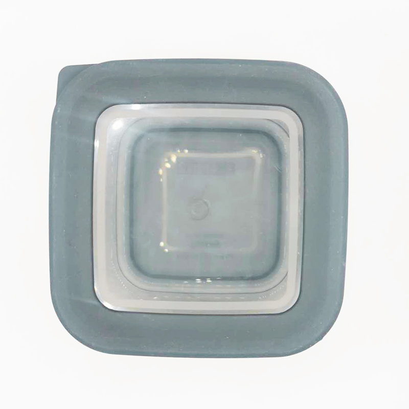 3 Pcs Square Food Storage Container Set Home Kitchen 550ml/1.2L/1.75L