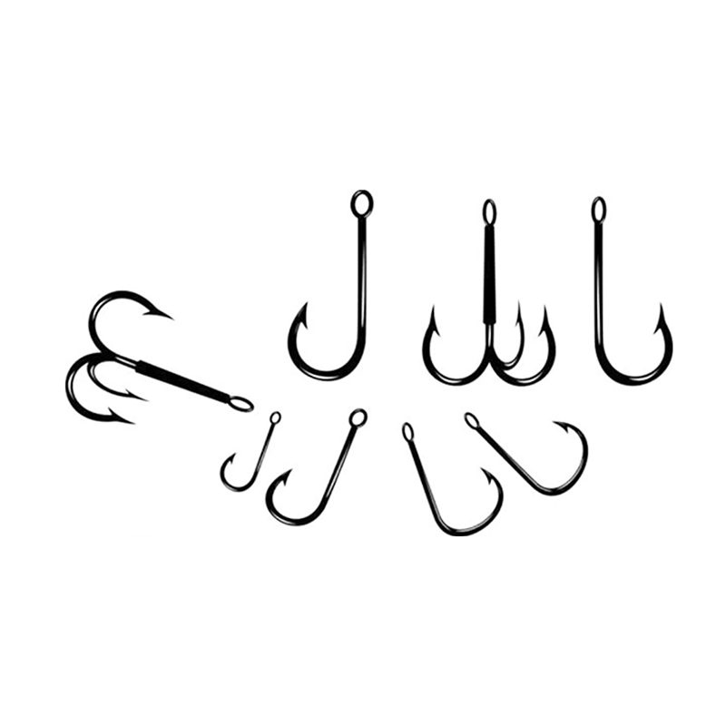 Fishing Hooks Fish Wire Hook Gifts Assorted Sizes