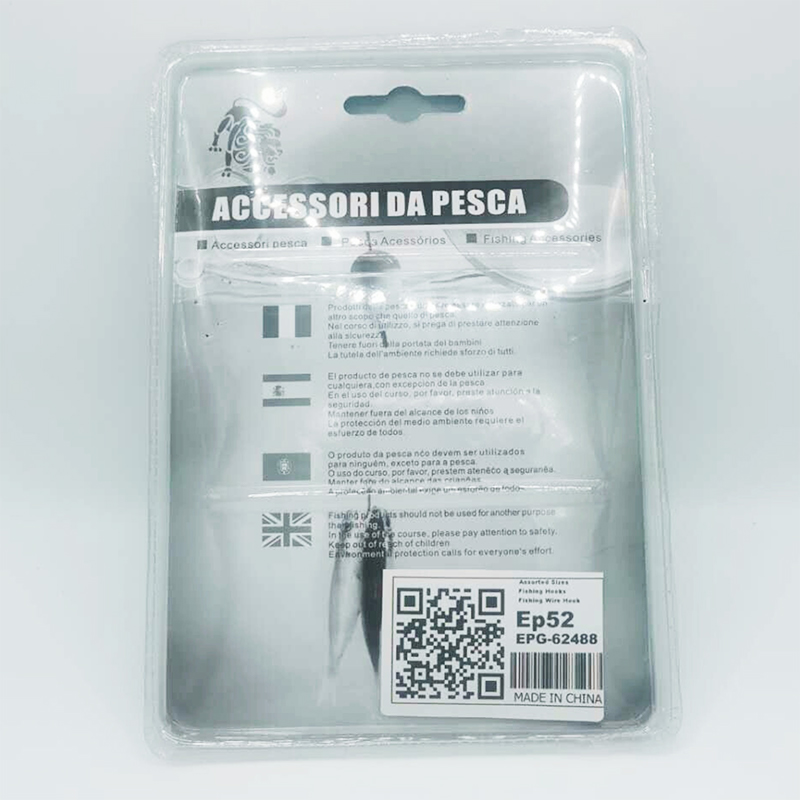 Fishing Hooks Fish Wire Hook Gifts Assorted Sizes