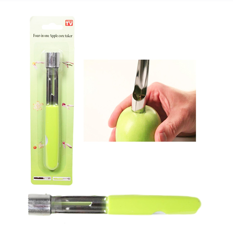 Stainless Steel Apple Corer and Peeler Core Remover  Kitchen Tool 17cm