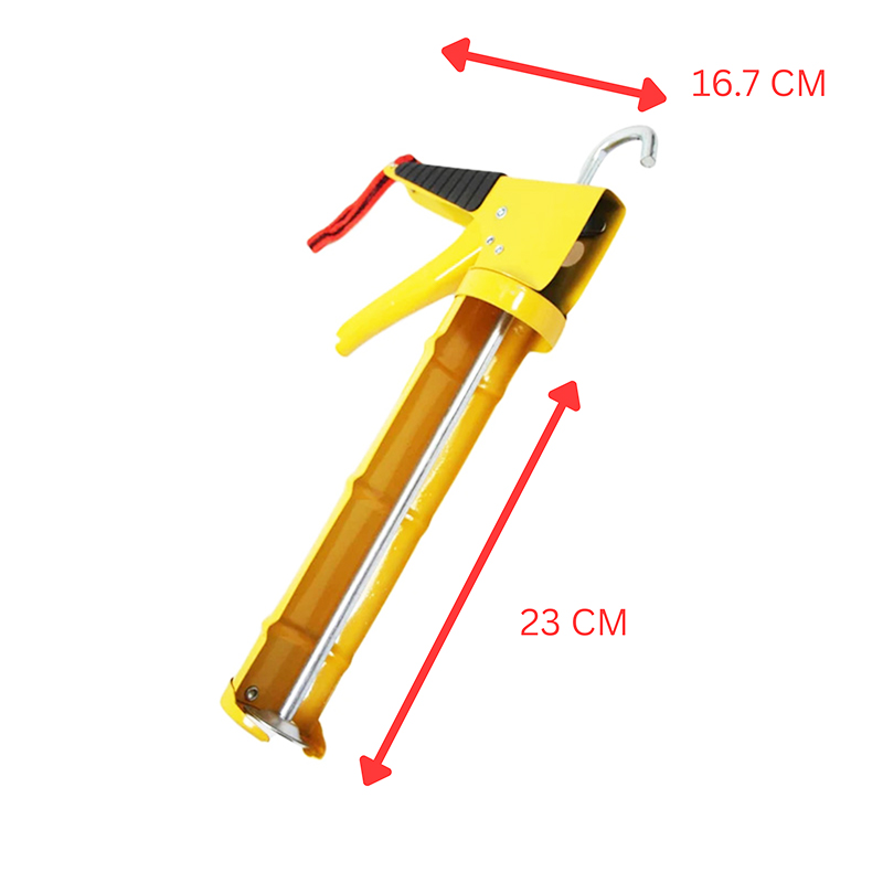 Silicone Sealant Cartridge Metal Diy Gun Useful Heavy Duty Gun 30cm
