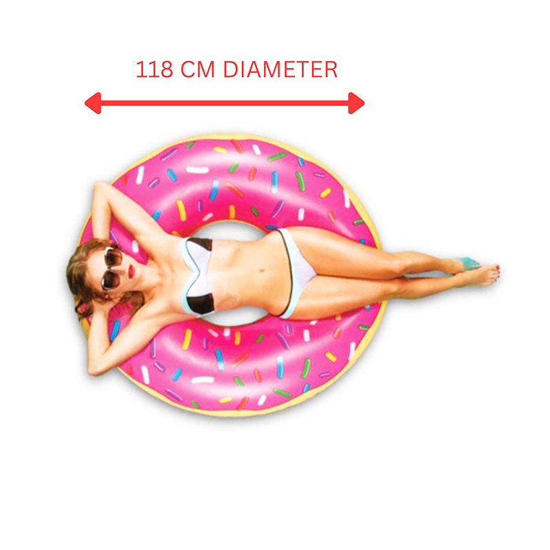 Giant Pool Inflatable Float Pool Swim Ring Blow Up Summer Beach Swimming Raft