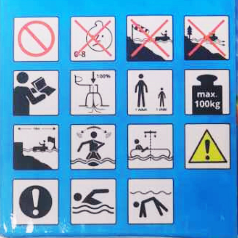 Giant Pool Inflatable Float Pool Swim Ring Blow Up Summer Beach Swimming Raft