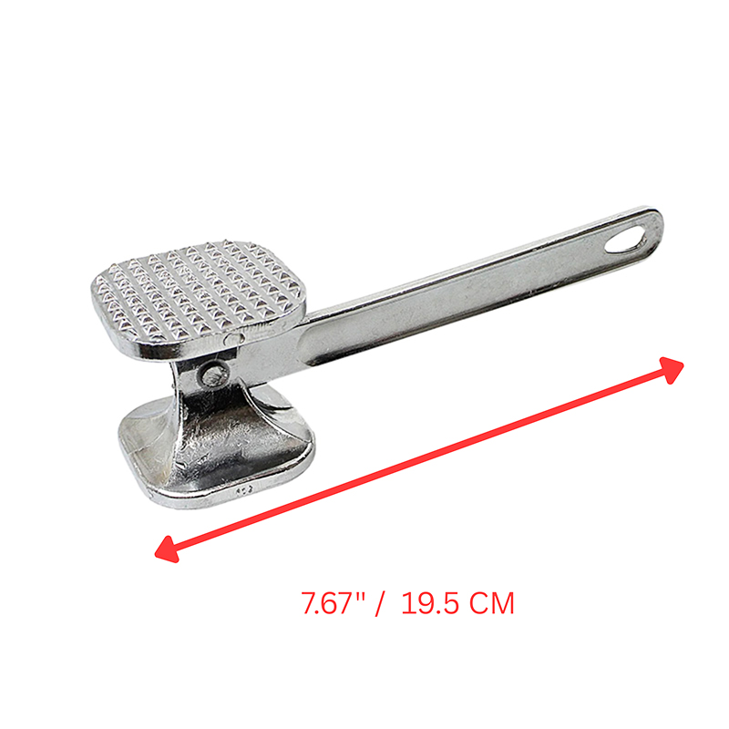 Aluminium Tenderizer Steak Beef Chicken Hammer Metal Meat Mallet